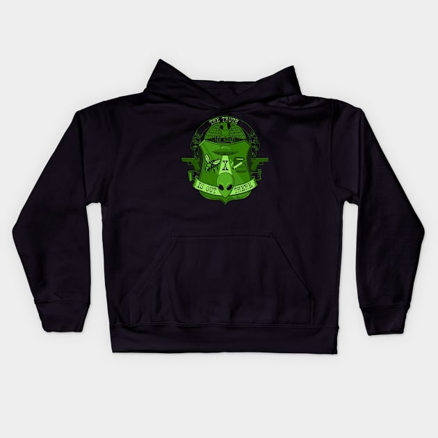 The Truth is Out There Kids Hoodie by Jo3bot